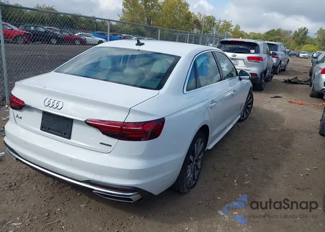 2023 Audi A4 Premium 40 Tfsi Quattro S Tronic z USA, uszkodzony, nr VIN WAUABAF41PN020590